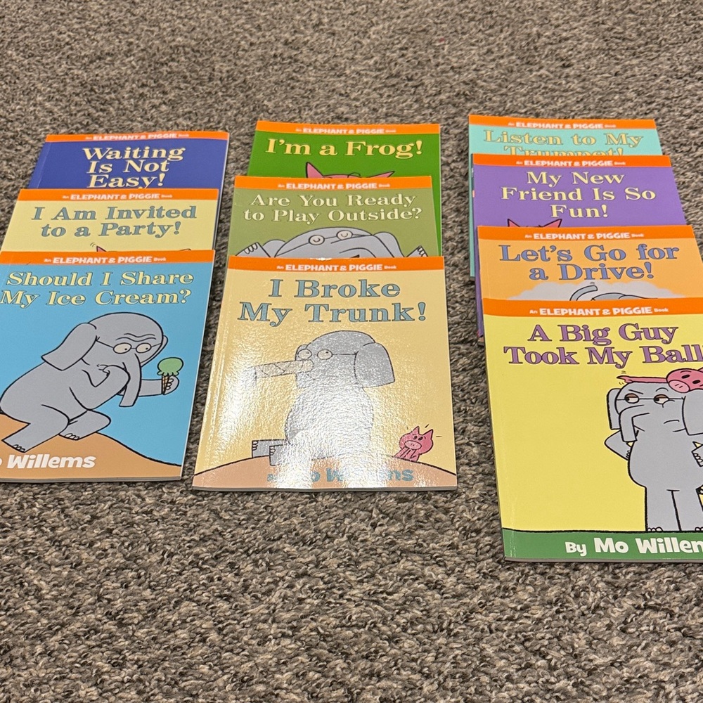 Elephant & Piggie Book Set by